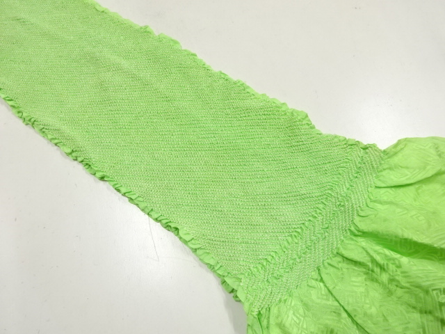 SILK shibori obiage